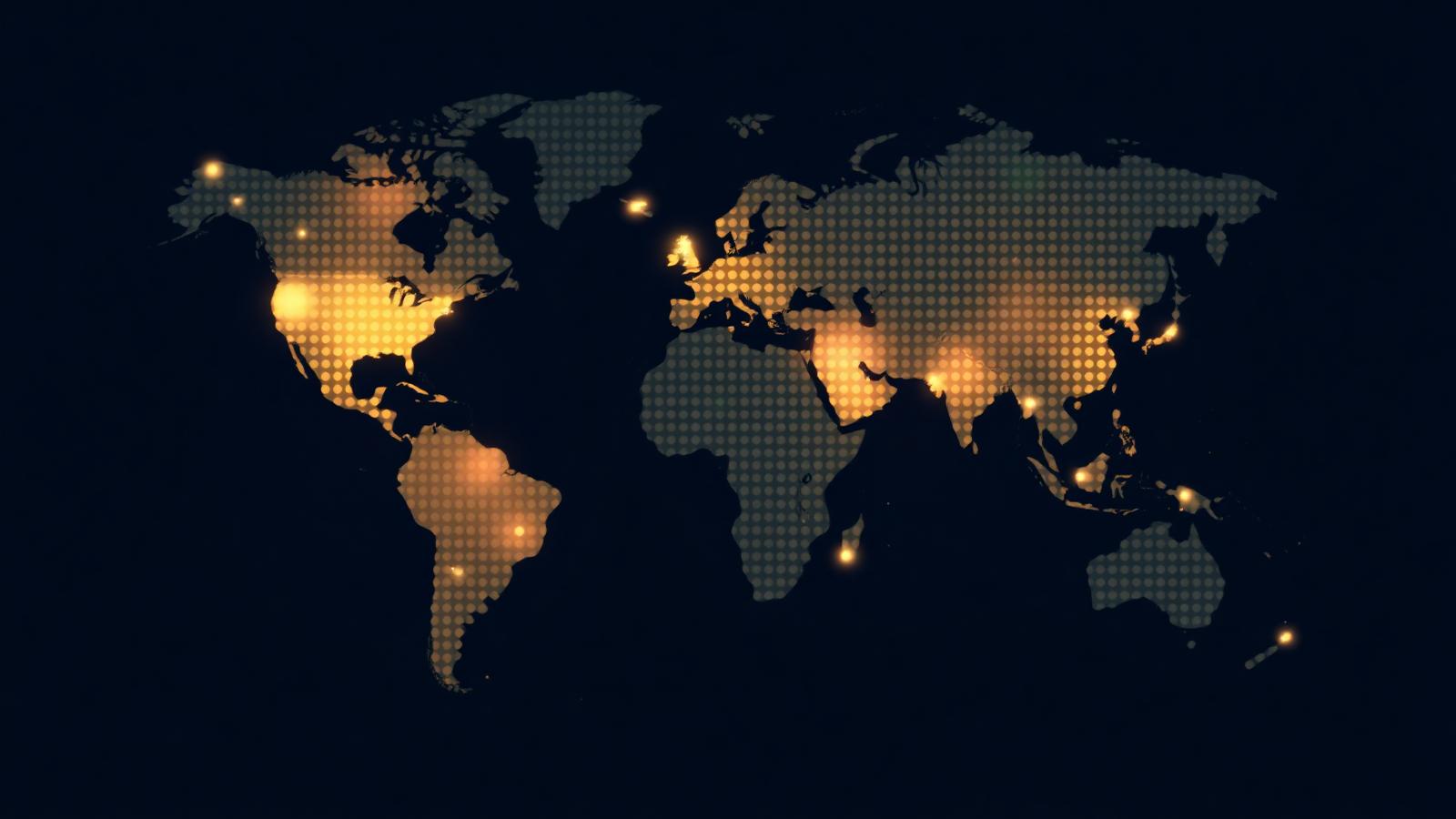 World map showing OneCORE Foundation program locations